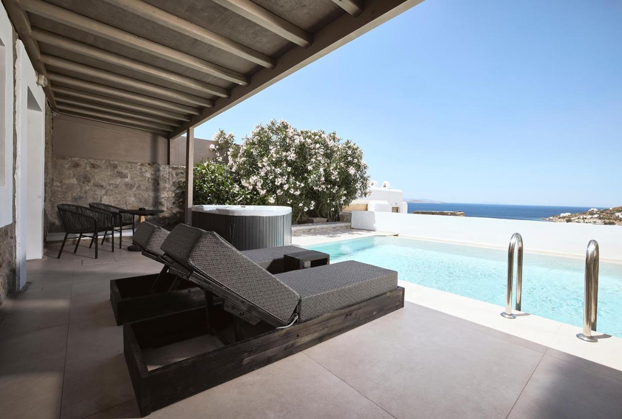 Amazon Mykonos Suites & Spa Agios Ioannis Diakoftis Extérieur photo