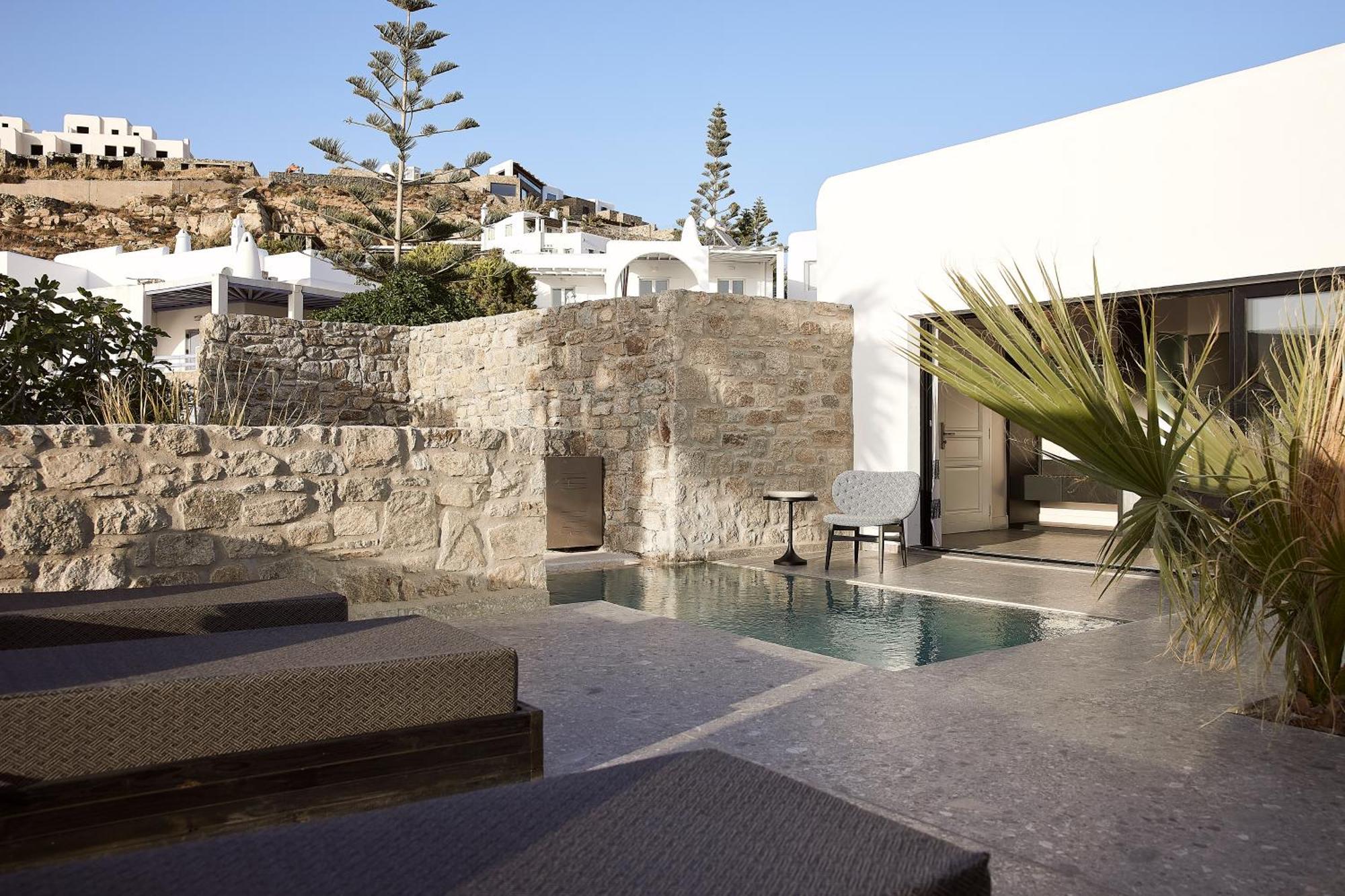Amazon Mykonos Suites & Spa Agios Ioannis Diakoftis Extérieur photo