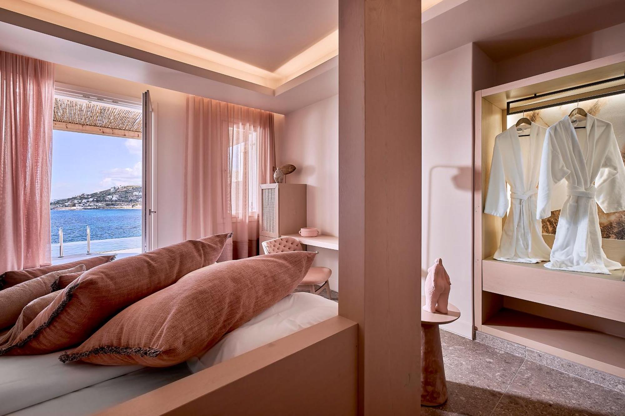 Amazon Mykonos Suites & Spa Agios Ioannis Diakoftis Extérieur photo